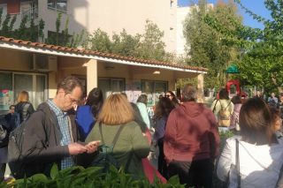 Εξωση στο 6ο Νηπιαγωγείο Ν. Σμύρνης