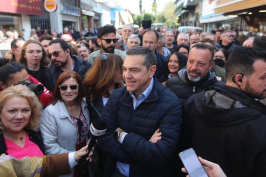 Τσίπρας από Καλλιθέα: «Πρέπει να μπει ένα τέλος σε αυτήν την κατηφόρα»