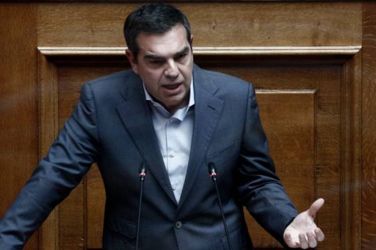 Τσίπρας: Παίζετε με τη φωτιά με την τροπολογία για Κασιδιάρη