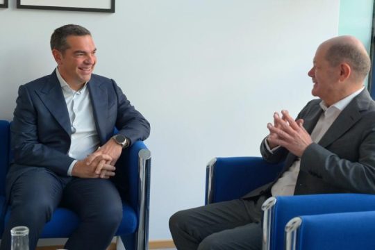 Αλ. Τσίπρας για συνάντηση με Σολτς: «Ανάγκη συνεργασίας προοδευτικών δυνάμεων σε κάθε χώρα»