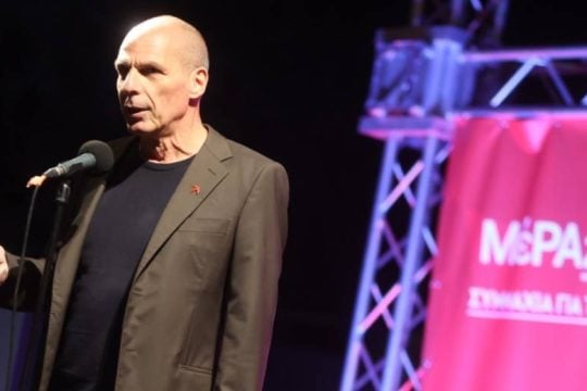 Βαρουφάκης: Το κόστος της πρώτης φοράς Ρήξη είναι η επένδυση στο μέλλον μας