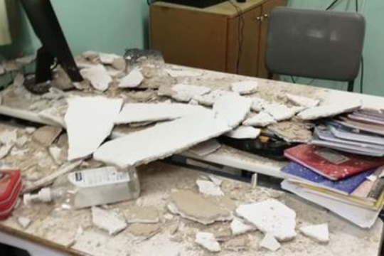 Εισαγγελέας για τη νέα κατάρρευση οροφής σε σχολείο του Βόλου