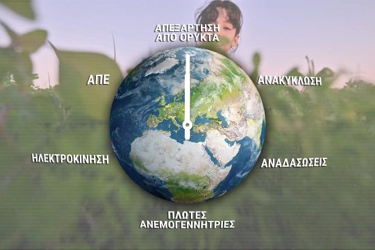 Πολιτικές του ΜέΡΑ25 για να αντιστραφεί η φρενήρης κούρσα προς την κλιματική καταστροφή