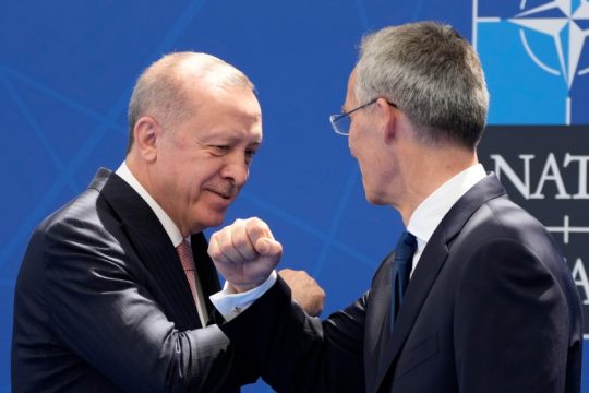 E.E. και ΝΑΤΟ συγχαίρουν αυτόν που έψεγαν