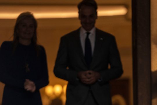 Στον «Ευαγγελισμό» ο Μητσοτάκης για τη νοσηλεία της συζύγου του [βίντεο]