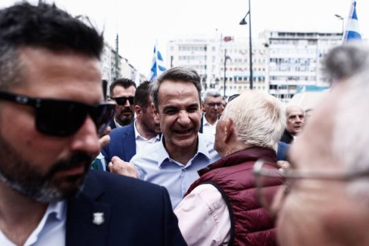 Σίγουρος ο Μητσοτάκης για την πρωτιά της Νέας Δημοκρατίας