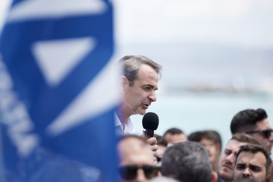 Ζήτησε ψήφο στη Ν.Δ. για να απενεργοποιηθεί η «νάρκη» της απλής αναλογικής