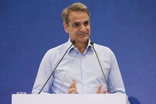 Ζωντανά η ομιλία του Κυρ. Μητσοτάκη στο Ηράκλειο