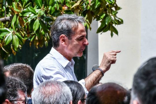 Τ’ άκουσε για τις Σχολές ο Μητσοτάκης στον Πύργο