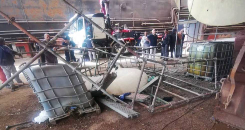 Εργατικό δυστύχημα στη ναυπηγοεπισκευαστική ζώνη Περάματος