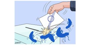Σκίτσο της Εφ.Συν. [Κ.Γρηγοριάδης 20.05.2023]