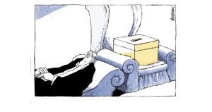 Σκίτσο της Εφ.Συν. [Μ.Κουντούρης 27.05.2023]