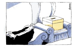 Σκίτσο της Εφ.Συν. [Μ.Κουντούρης 27.05.2023]