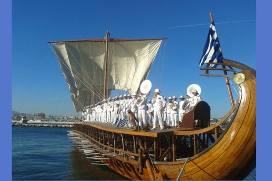 Η «Ολυμπιάς» στον Πειραιά για τις «Ημέρες Θάλασσας 2023»