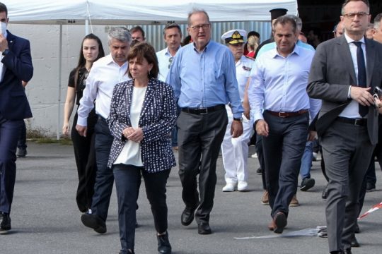 Στην Καλαμάτα η Πρόεδρος της Δημοκρατίας τα «άκουσε» από μέλη του ΣΥΡΙΖΑ