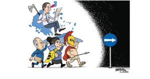 Σκίτσο της Εφ.Συν. [John Antono 29.06.2023]