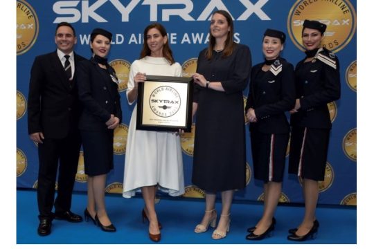 H AEGEAN κατέκτησε και φέτος τον τίτλο της «Καλύτερης Περιφερειακής Αεροπορικής Εταιρείας στην Ευρώπη»