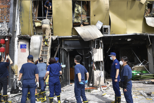 Συλλήψεις για την πολύνεκρη έκρηξη σε εστιατόριο στην Κίνα