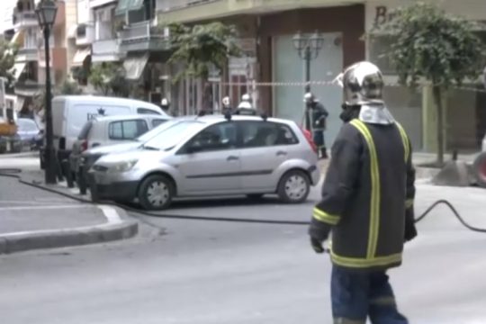 Διαρροή αερίου λόγω εργασιών στη Νεάπολη Θεσσαλονίκης