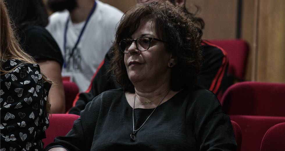Οργισμένη αντίδραση της Μάγδας Φύσσα για την είσοδο στη Βουλή των «Σπαρτιατών»