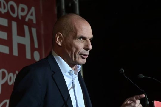 Για «θρήνο της Αριστεράς» μίλησε ο Βαρουφάκης