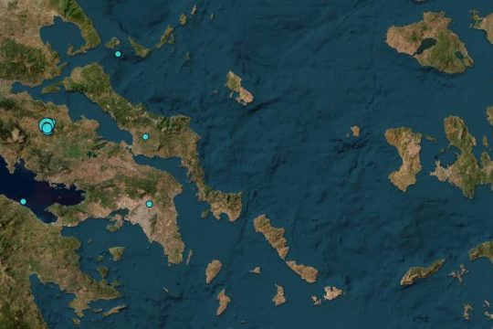 Ασθενής σεισμός στη Σάμο, συνεχίζονται τα Ρίχτερ στην Αταλάντη