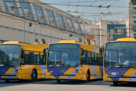 Ολιγόωρο χειρόφρενο στα τρόλεϊ
