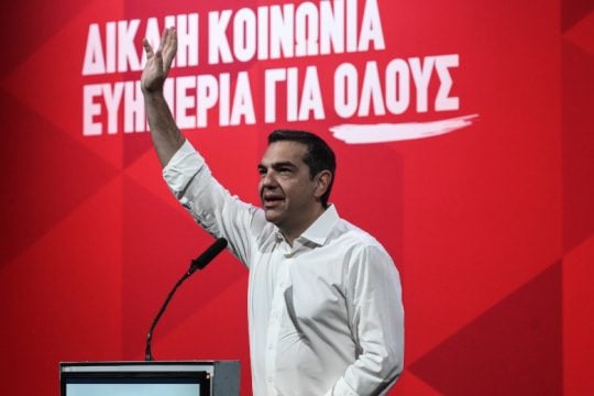 Παρακολουθήστε ζωντανά την ομιλία του Αλ. Τσίπρα στην Πάτρα