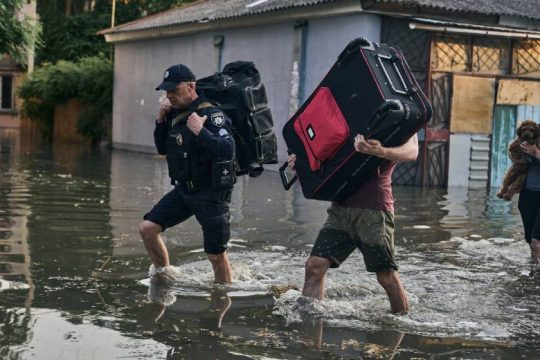 Η επόμενη ημέρα από την ανατίναξη του φράγματος της Νόβα Καχόβκα