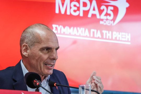 Γ. Βαρουφάκης: Όσο ψηλότερος ο φράκτης, τόσο μεγαλύτερη η ζήτηση για διακίνηση μεταναστών μέσω θαλάσσης