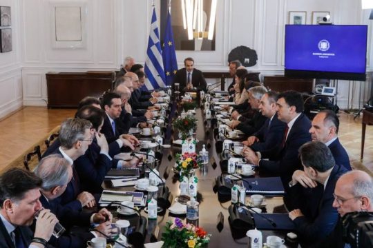 Η σύνθεση του νέου υπουργικού συμβουλίου