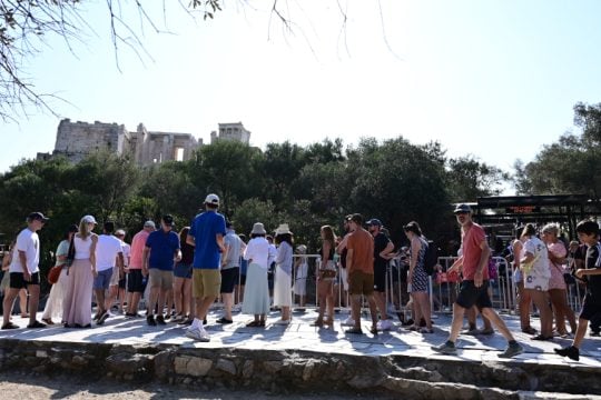 Ακρόπολη, τουρίστες