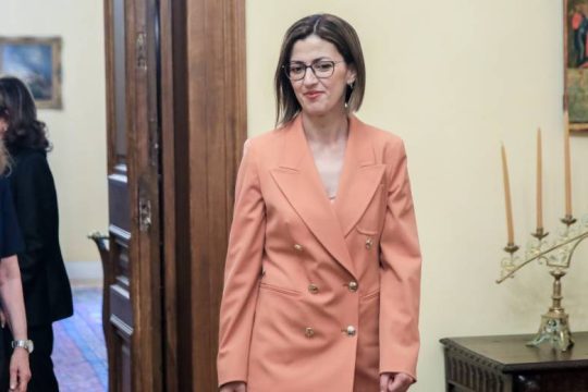 Ορκίστηκε η Αναπληρώτρια Υπουργός Υγείας Ειρήνη Αγαπηδάκη
