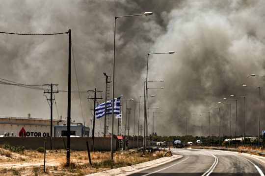 Κλειστή η νέα εθνική οδός Αθηνών-Κορίνθου