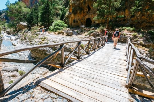 Επιχείρηση διάσωσης στο Φαράγγι της Σαμαριάς