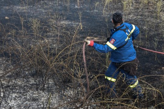 Δύσκολη μέρα για την Πυροσβεστική στην Κρήτη