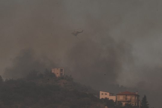 πυρκαγιά στη Μαγνησία