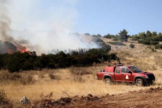 Μια σύλληψη για τη φωτιά στην Κερατέα