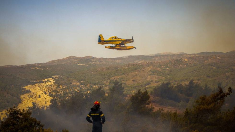 Ακραία επικινδυνότητα για πυρκαγιές την Τετάρτη
