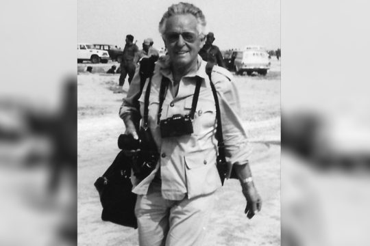 Η παράτολμη πτήση και οι αεροφωτογραφίες της Γυάρου