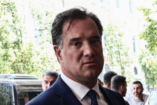 Ο Άδωνις μπροστά στον… άλλον του εαυτό [βίντεο]