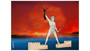 Σκίτσο της Εφ.Συν. [Κ. Γρηγοριάδης 29.07.2023]
