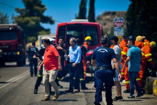 Aπό την επιχείρηση στην Ηλεία