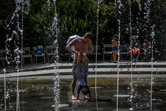 καύσωνας στην Αθήνα