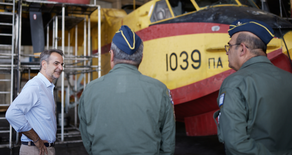Τρεις μέρες πριν ο Μητσοτάκης αναγνώριζε τα προβλήματα στα Canadair