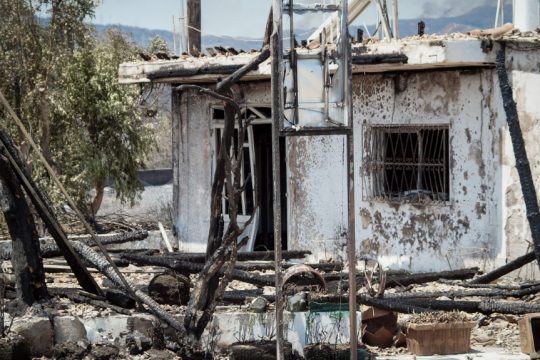 πυρκαγιές στη Ρόδο