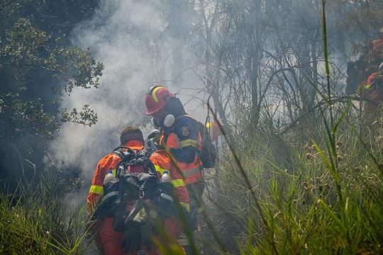 Επιχείρηση της πυροσβεστικής