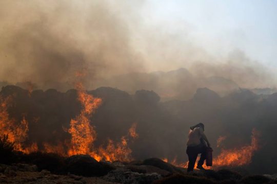Τεράστια περιβαλλοντική καταστροφή στη Ρόδο