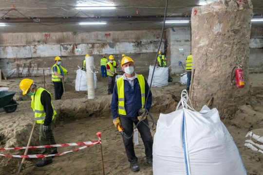 Εργατικό ατύχημα στο Μετρό Θεσσαλονίκης