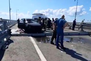 Ουκρανική επίθεση στη γέφυρα Κερτς